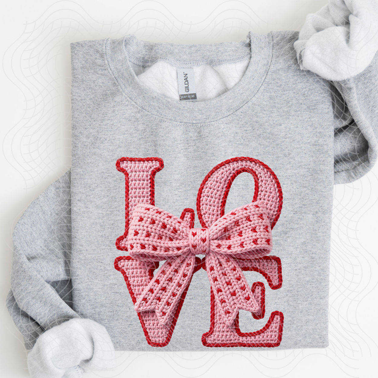 FAUX YARN LOVE - DTF TRANSFER