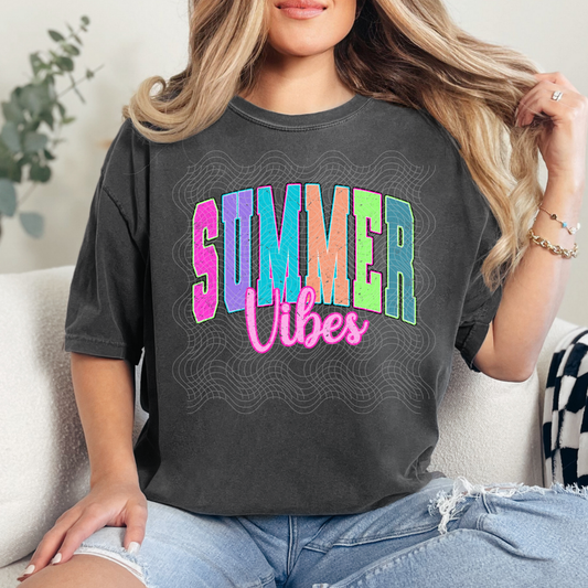 SUMMER VIBES - DTF TRANSFER