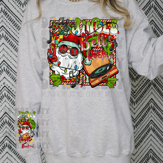 JINGLE BELL ROCKIN W/ SLEEVE - DTF TRANSFER