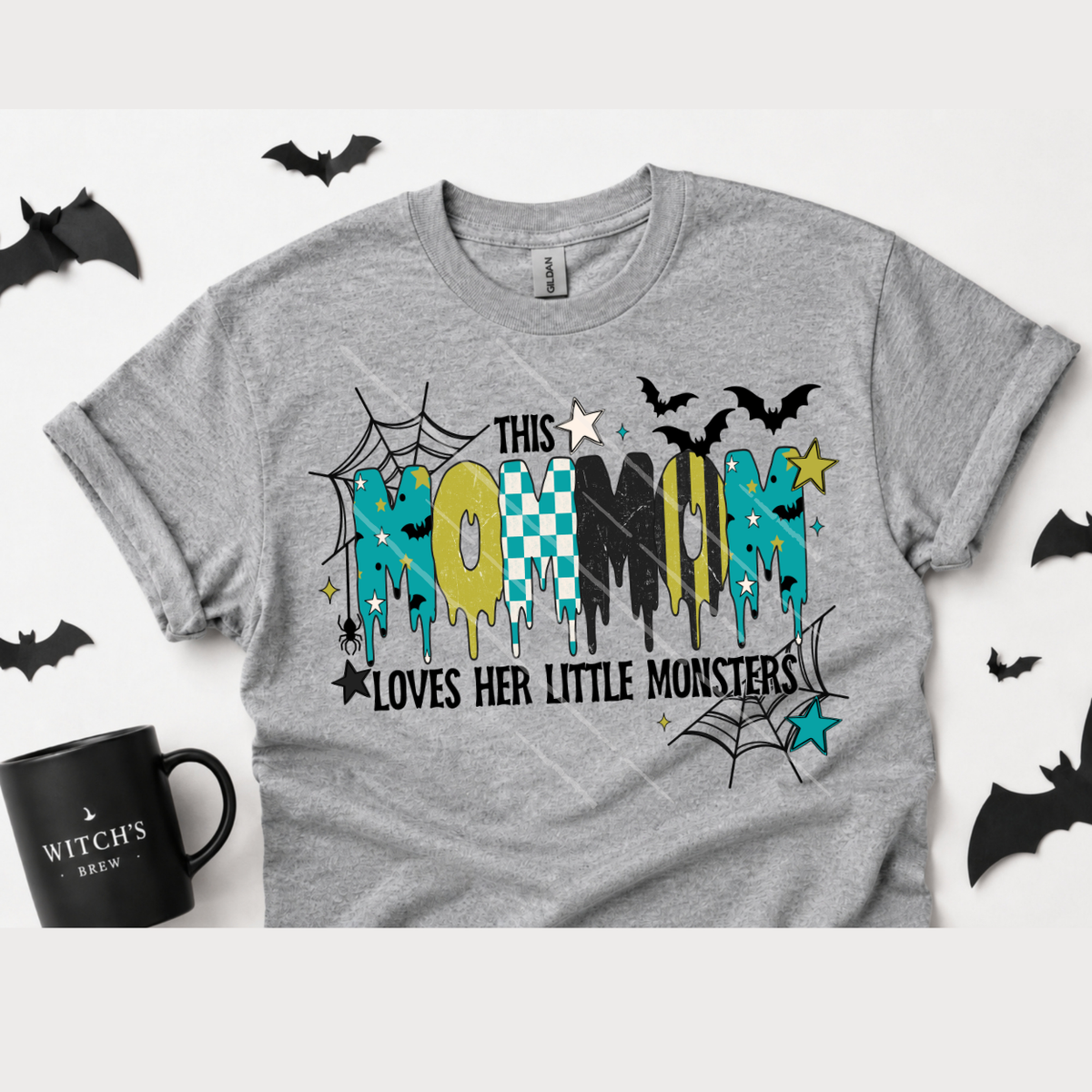 MOMMOM LOVES HER LITTLE MONSTERS - DTF TRANSFER