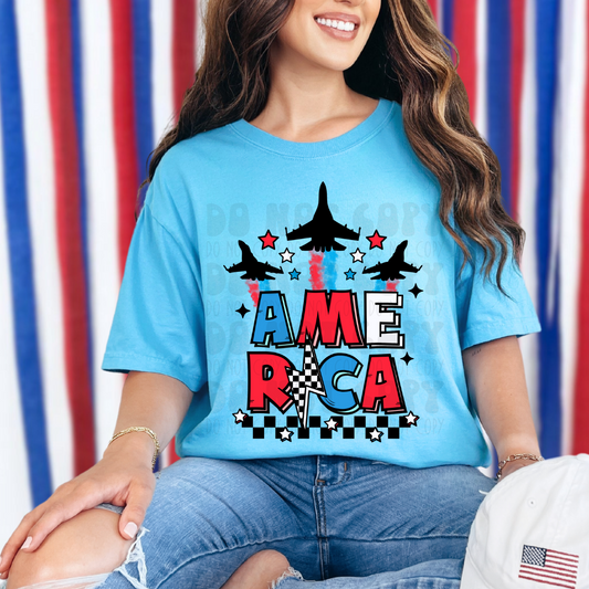 AMERICA JETS - DTF TRANSFER