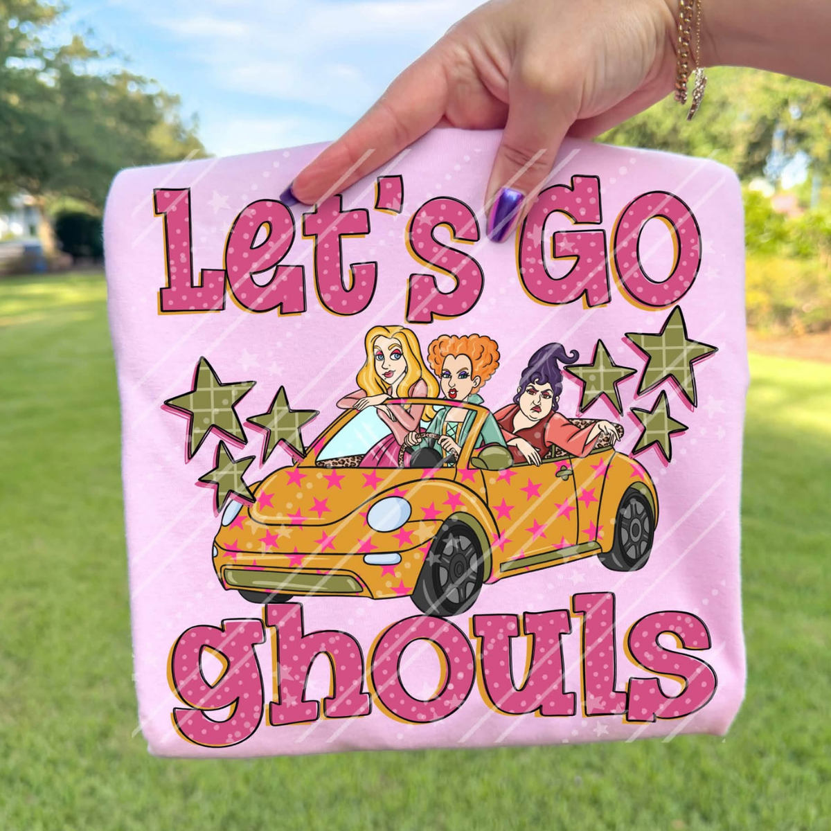 LET'S GO GHOULS - DTF TRANSFER