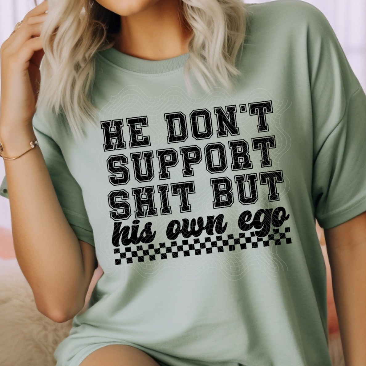 HIS OWN EGO - DTF TRANSFER