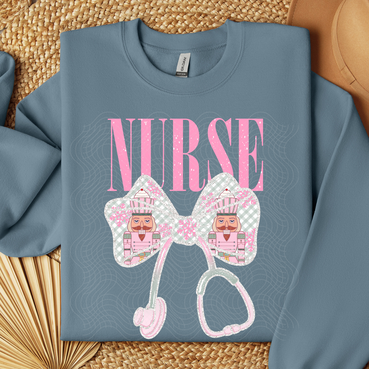 NURSE NUTCRACKER STETHOSCOPE - DTF TRANSFER