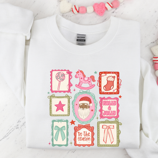 TINY CHRISTMAS STAMPS - DTF TRANSFER