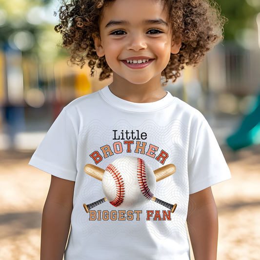 LITTLE BROTHER BASEBALL - DTF TRANSFER