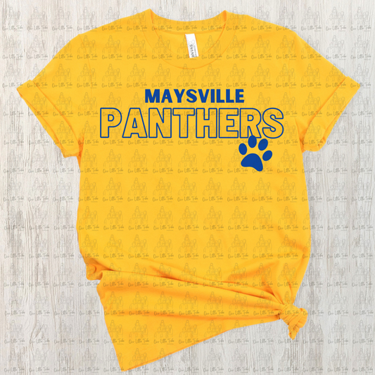 MAYSVILLE PANTHERS BASIC - DTF TRANSFER