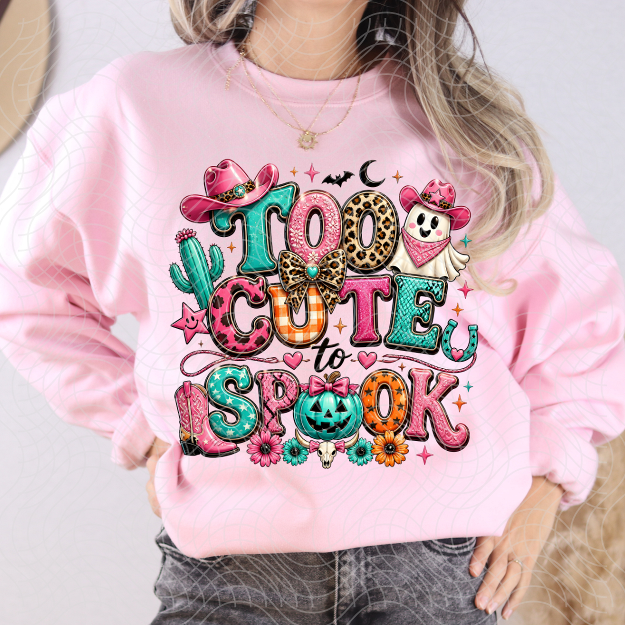 TOO CUTE TO SPOOK - DTF TRANSFER