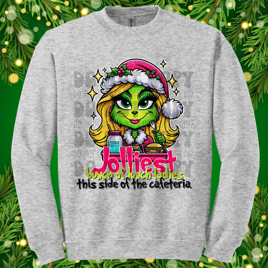 GREEN GUY LUNCH LADY - DTF TRANSFER