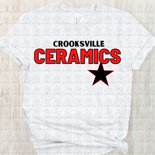CROOKSVILLE CERAMICS BASIC - DTF TRANSFER