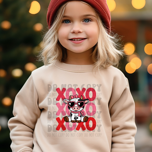 XOXO COW - DTF TRANSFER