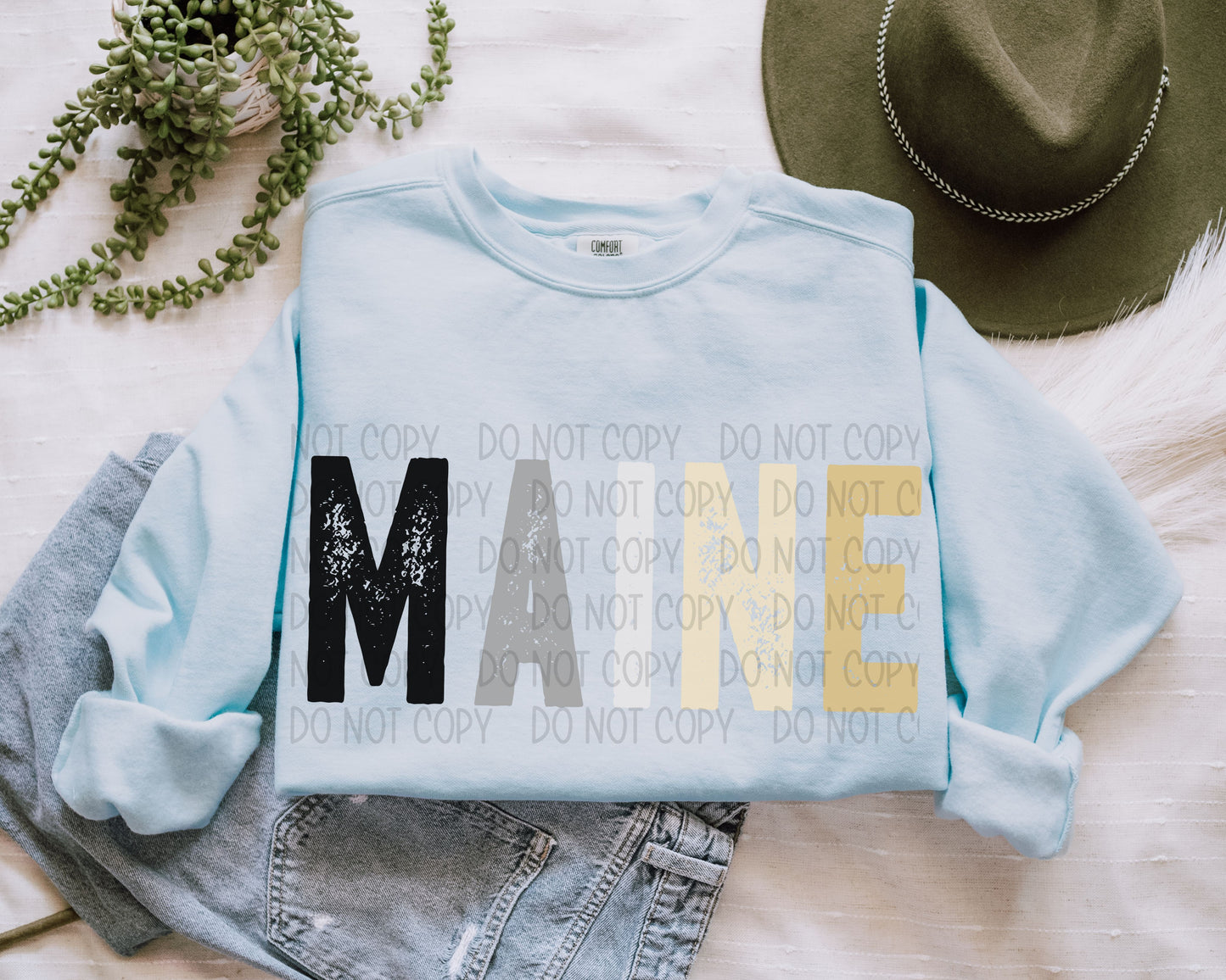 MAINE NEUTRALS - DTF TRANSFER