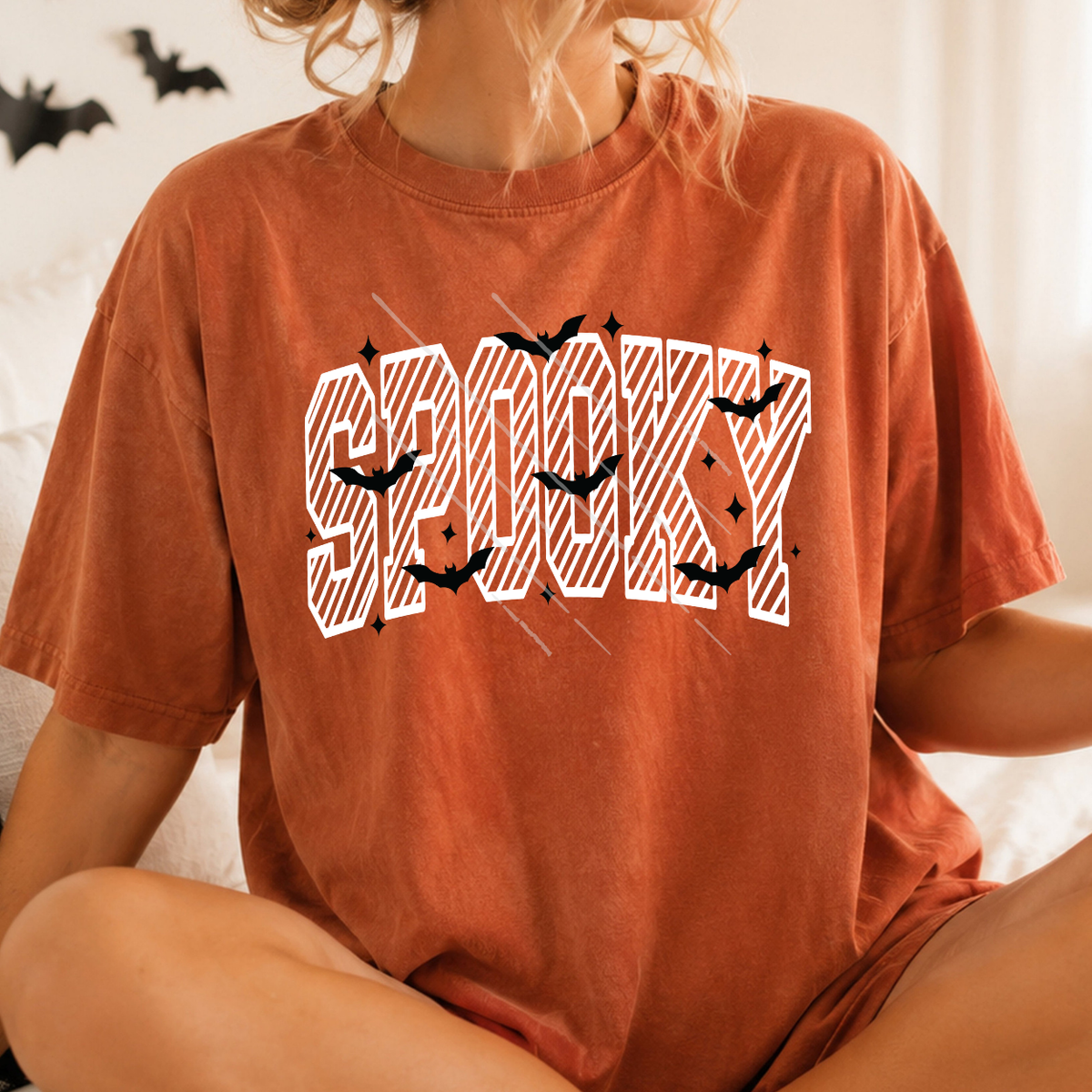 SPOOKY STRIPED - DTF TRANSFER