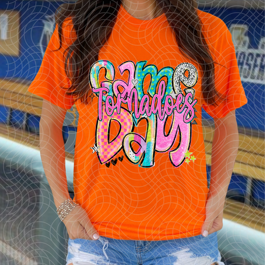 GAME DAY TORNADOES COLORFUL- DTF TRANSFER