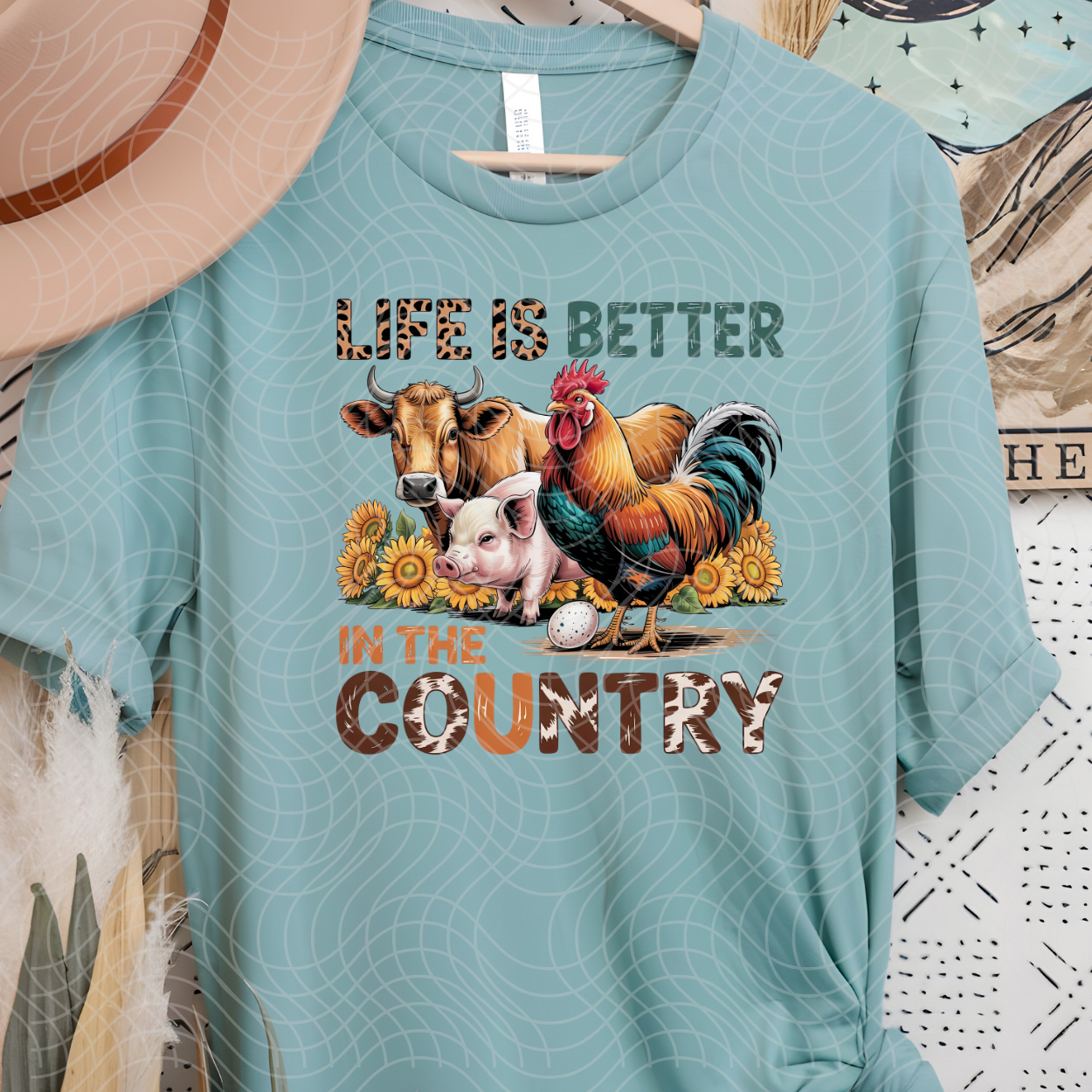 LIFE IS BETTER IN THE COUNTRY - DTF TRANSFER