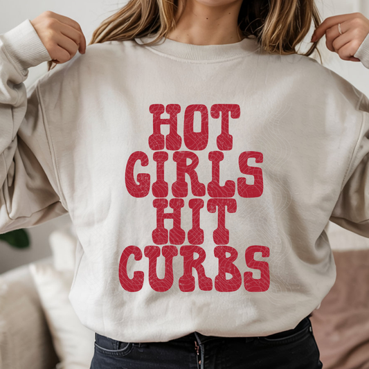 HOT GIRLS HIT CURBS - DTF TRANSFER