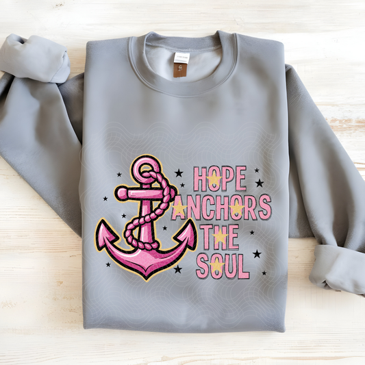 HOPE ANCHORS THE SOUL - DTF TRANSFER