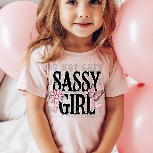 SASSY GIRL - DTF TRANSFER