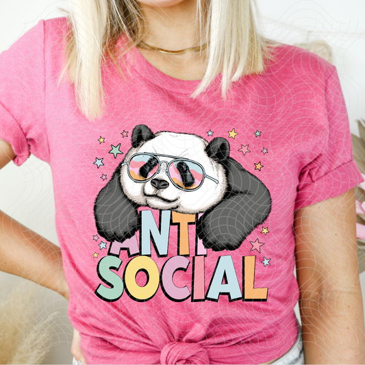 ANTI SOCIAL - DTF TRANSFER