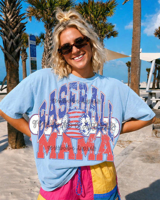 BASEBALL MAMA - DTF TRANSFER