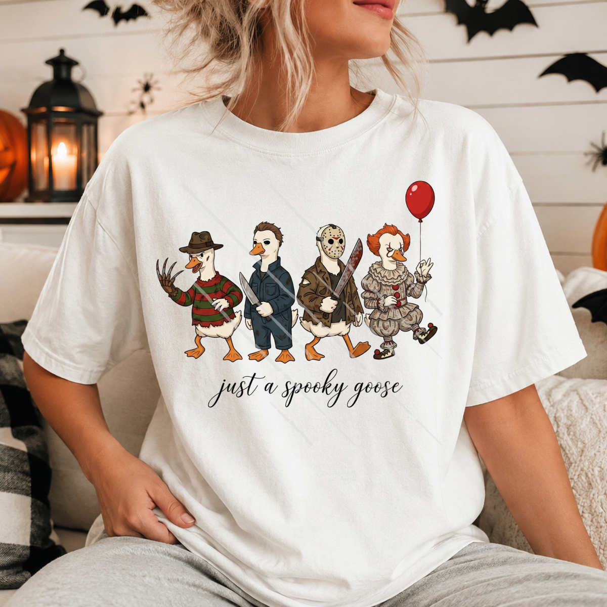 SPOOKY GOOSE - DTF TRANSFER
