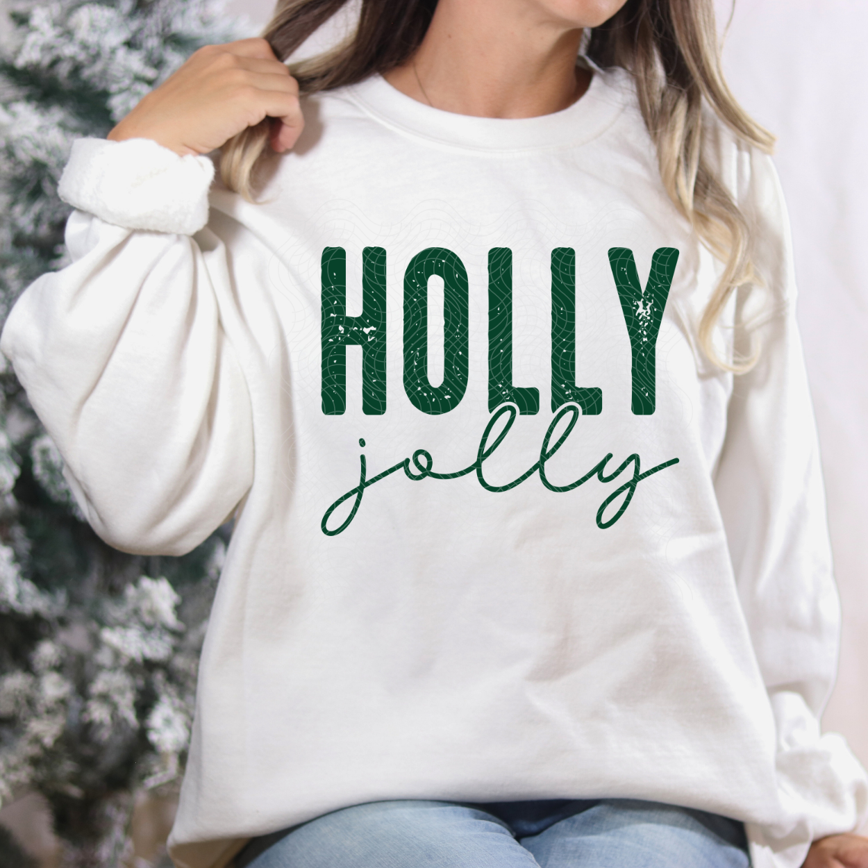 HOLLY JOLLY - DTF TRANSFER
