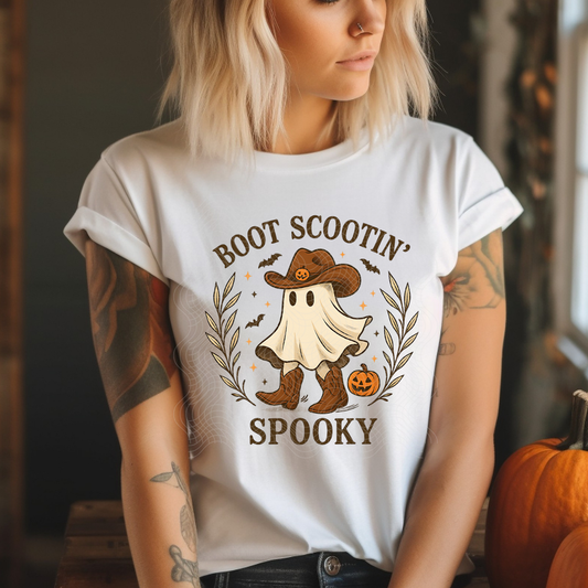 BOOT SCOOTIN SPOOKY - DTF TRANSFER