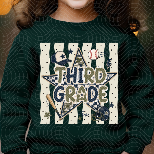 THIRD GRADE STAR - DTF TRANSFER