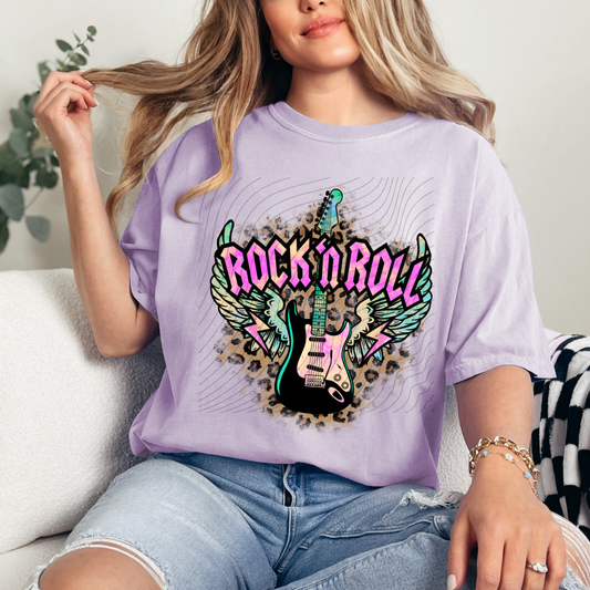 ROCK N ROLL GUITAR - DTF TRANSFER