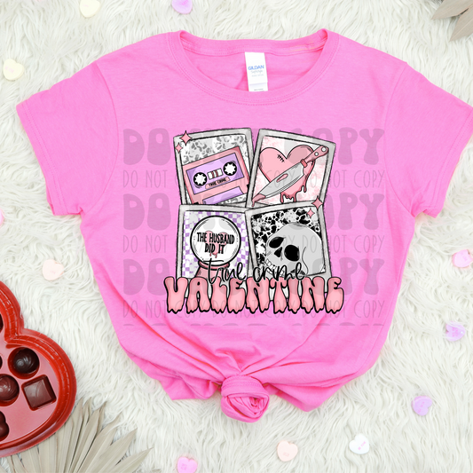 TRUE CRIME VALENTINE - HUSBAND DID IT - DTF TRANSFER