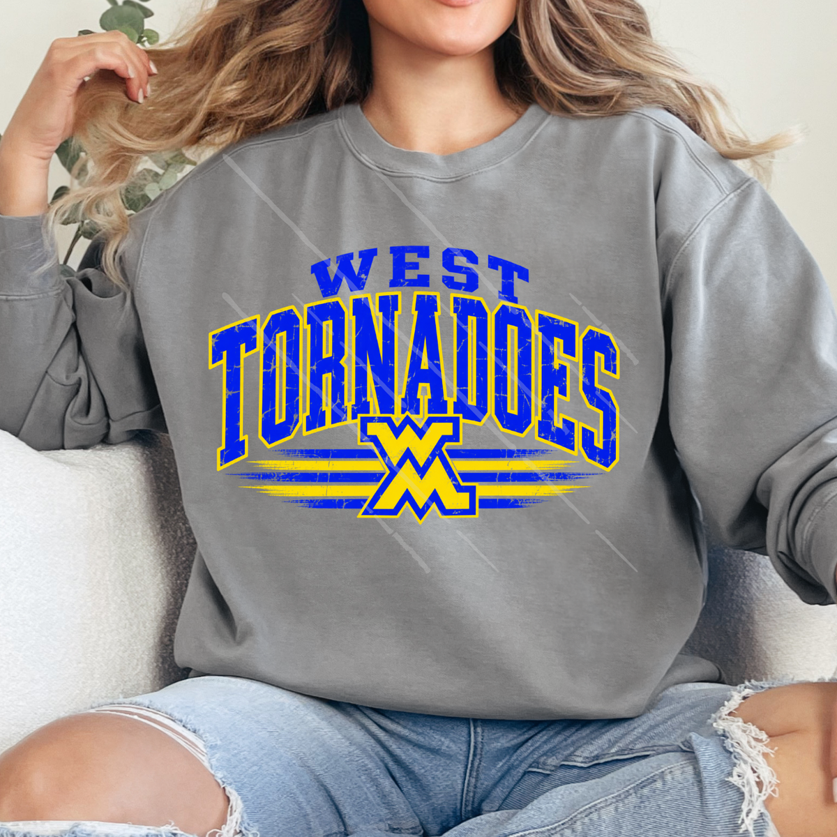 TORNADOES DISTRESSED - DTF TRANSFER