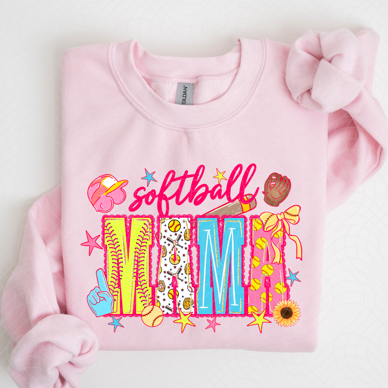 SOFTBALL MAMA - DTF TRANSFER