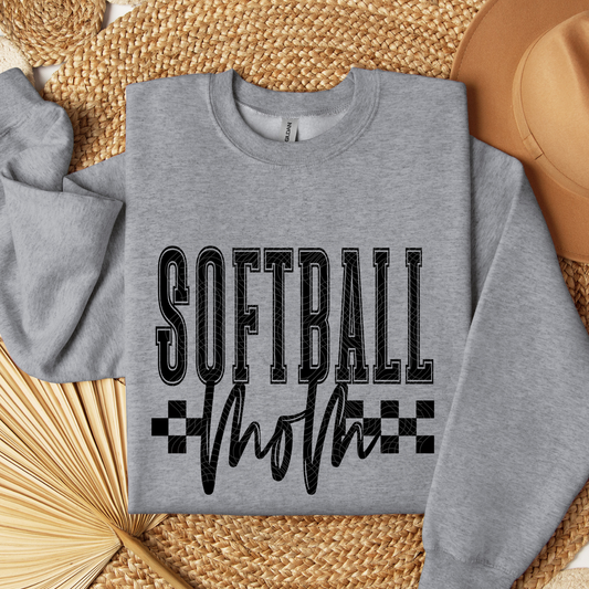 SOFTBALL MOM - DTF TRANSFER