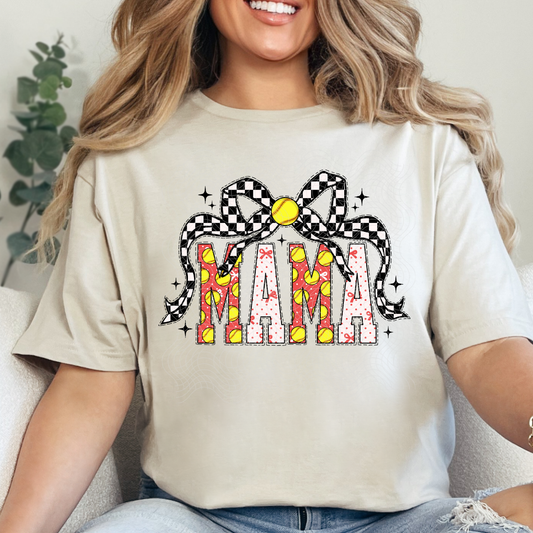 SOFTBALL MAMA - DTF TRANSFER