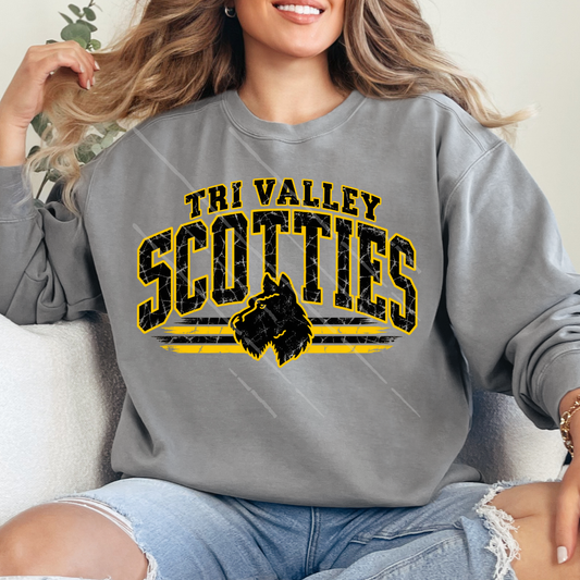 SCOTTIES DISTRESSED - DTF TRANSFER