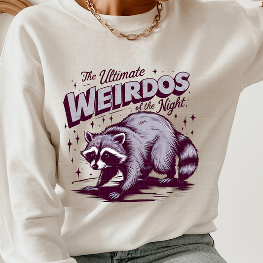 ULTIMATE WEIRDOS RACOON - DTF TRANSFER