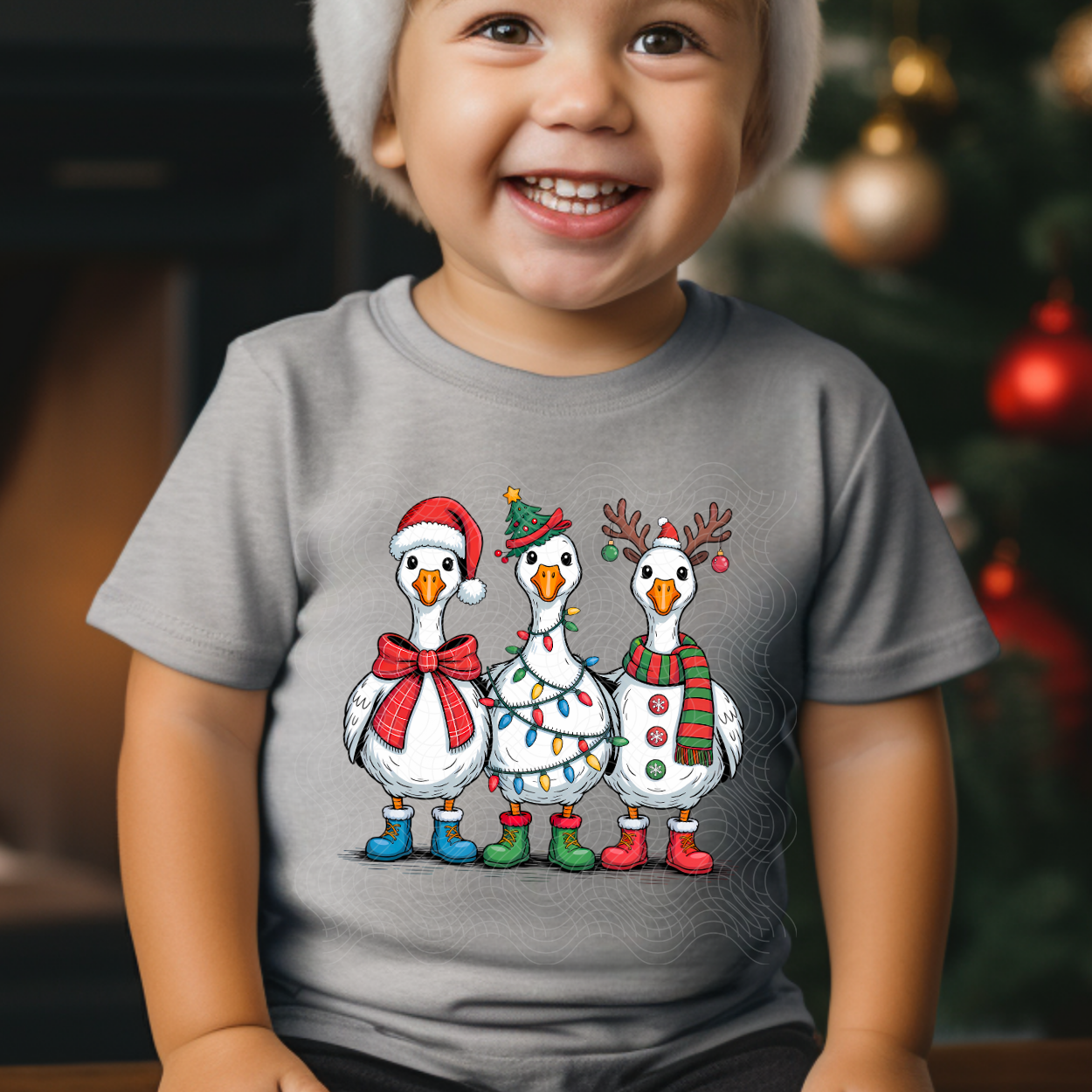 CHRISTMAS GOOSE - DTF TRANSFER
