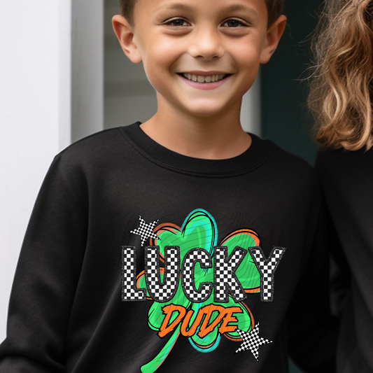 LUCKY DUDE - DTF TRANSFER