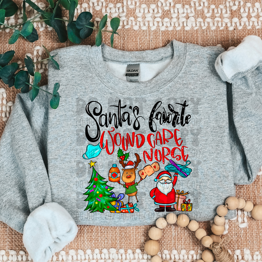SANTA'S FAVORITE WOUND CARE NURSE - DTF TRANSFER