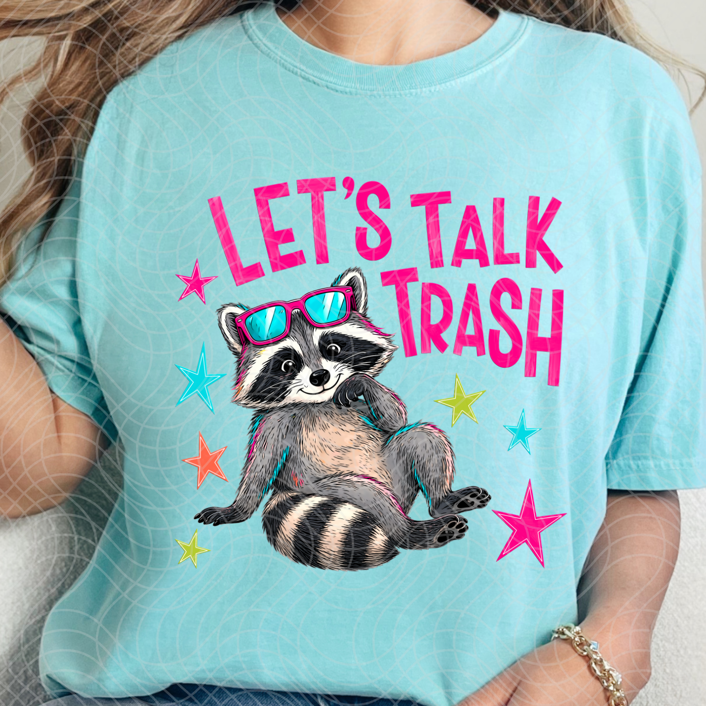 LET'S TALK TRASH - DTF TRANSFER