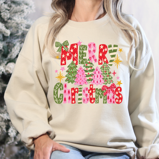 MERRY CHRISTMAS - DTF TRANSFER