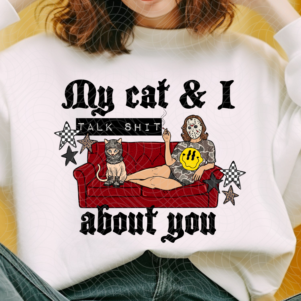 MY CAT & I  - DTF TRANSFER