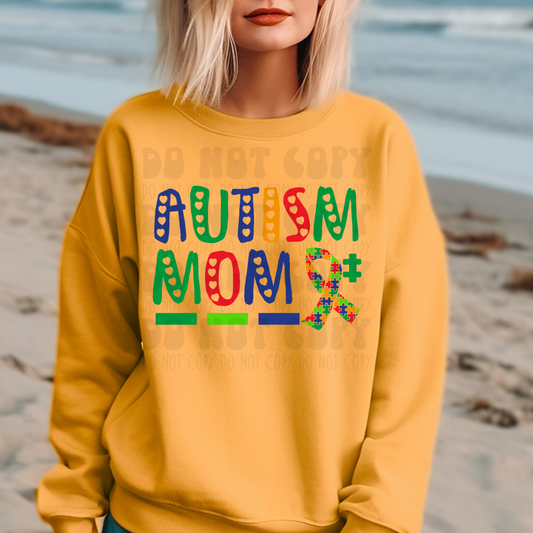 AUTISM MOM - DTF TRANSFER