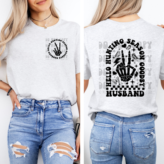HUNTING SEASON HAND W/ POCKET - DTF TRANSFER
