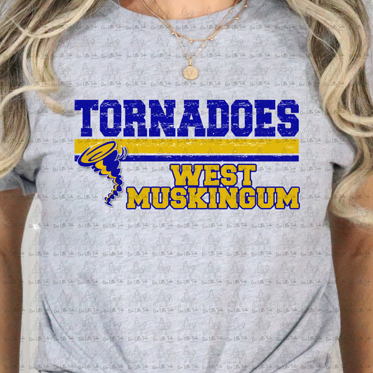 TORNADOES DISTRESSED - DTF TRANSFER