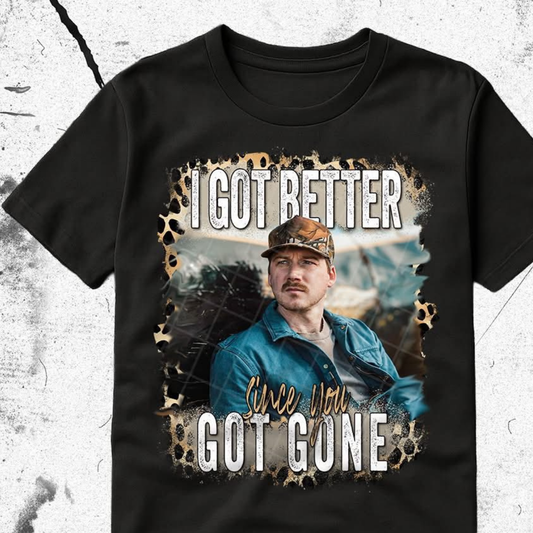 GOT GONE BROWN TEXT - DTF TRANSFER