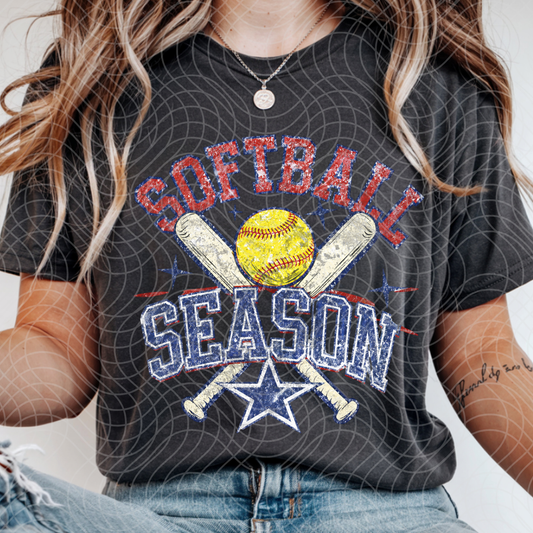 SOFTBALL SEASON - DTF TRANSFER