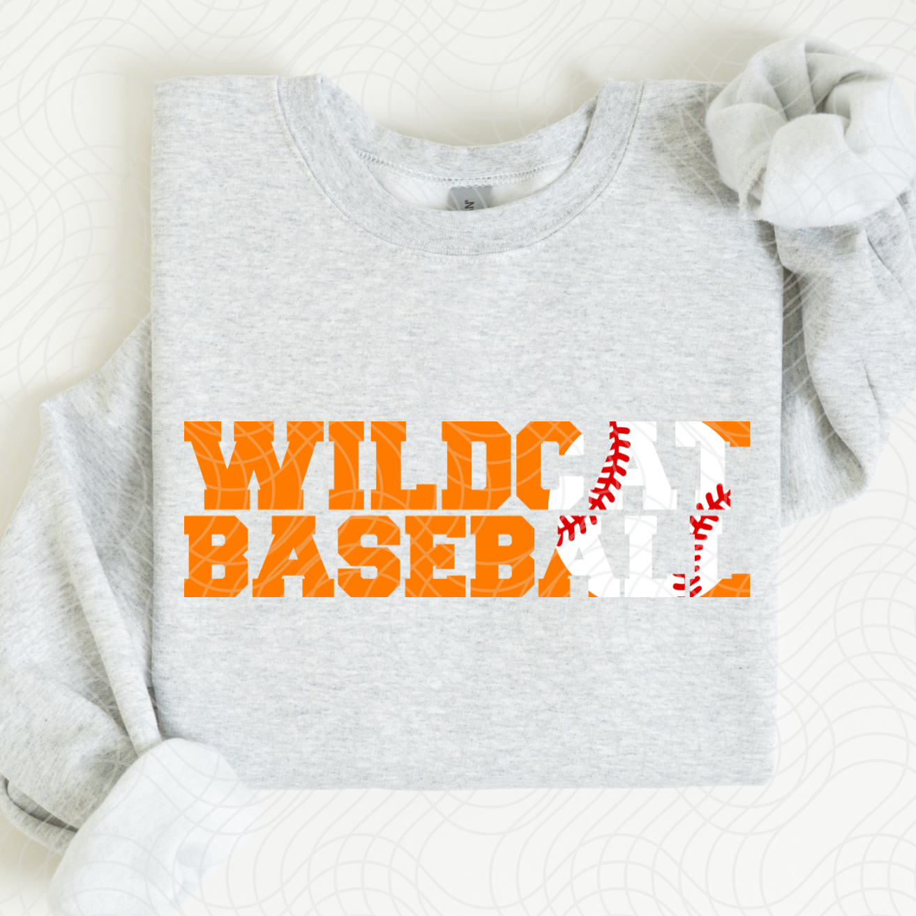 WILDCATS BASEBALL, ORANGE - DTF TRANSFER