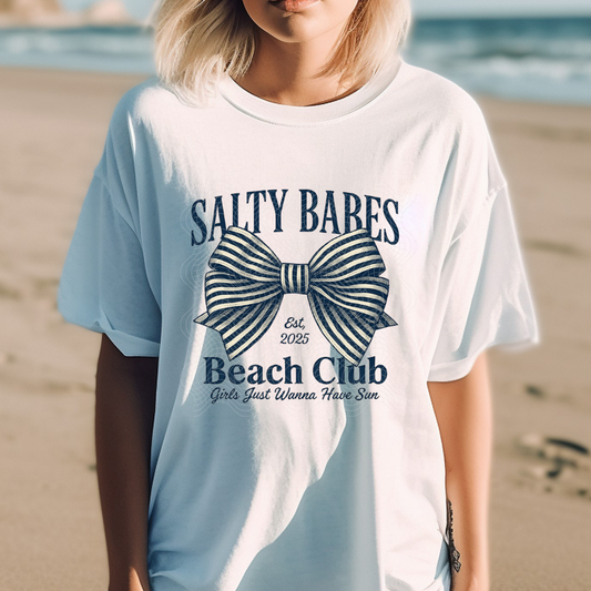 SALTY BABES BEACH CLUB - DTF TRANSFER