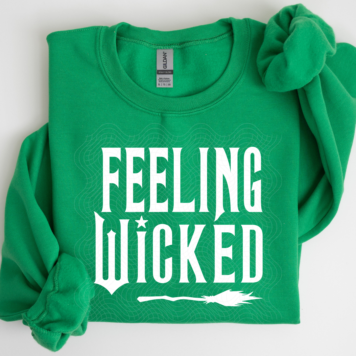 FEELING WICKED WHT - DTF TRANSFER